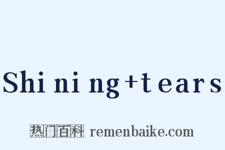 Shining+tears是什么意思的图片